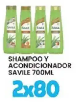 Alsuper Savile shampoo y acondicionador oferta