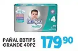 Alsuper bbtips pañal grande oferta