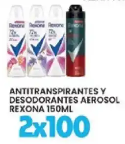 Alsuper rexona antitranspirantes y desodorantes aerosol oferta