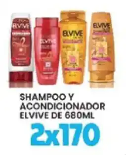 Alsuper Elvive shampoo y acondicionador oferta