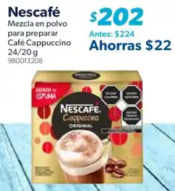 Sam's Club Nescafé Mezcla en polvo para preparar Café Cappuccino oferta
