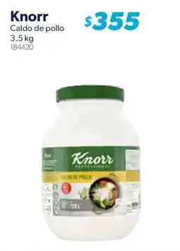 Sam's Club Knorr caldo de pollo oferta