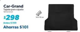 Sam's Club Car-Grand Tapete para cajuela oferta