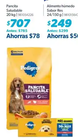 Sam's Club Pedigree Pancita Saludable oferta