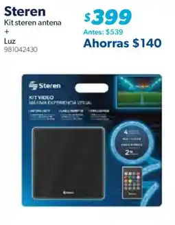 Sam's Club Steren Kit steren antena + Luz oferta