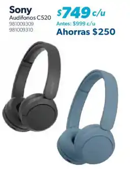 Sam's Club Sony Audífonos C520 oferta