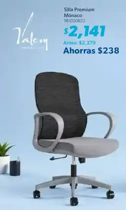 Sam's Club Valery Products Silla Premium Mónaco oferta