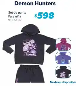 Sam's Club Demon Hunters Set de pants Para niña oferta