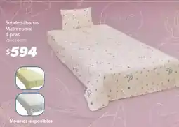 Sam's Club Set de sábanas Matrimonial oferta