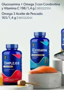 Sam's Club Glucosamina + Omega 3 con Condroitina y Vitamina C oferta