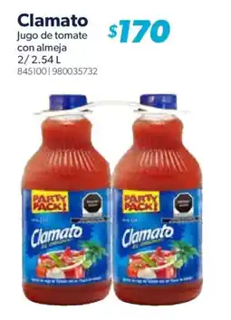 Sam's Club Clamato Jugo de tomate con almeja oferta