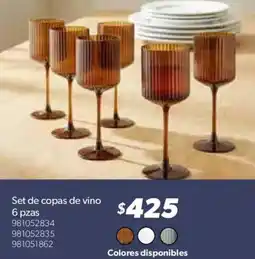 Sam's Club Set de copas de vino oferta