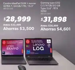 Sam's Club Lenovo IdeaPad SLIM oferta