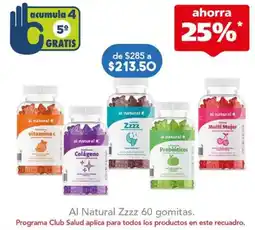 Farmacia San Pablo Al Natural Zzzz 60 gomitas oferta