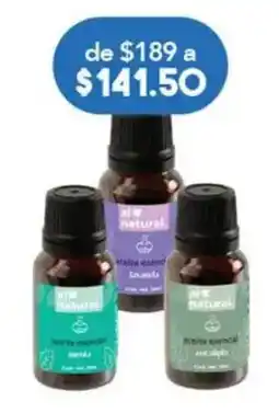 Farmacia San Pablo ai natural aceite esencial menta aceite esencial lavanda aceite esencial eucalipto oferta