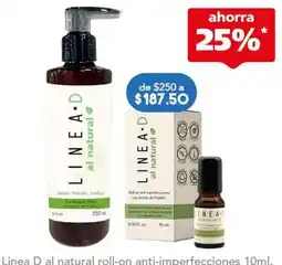 Farmacia San Pablo Linea D al natural roll-on anti-imperfecciones oferta