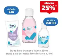 Farmacia San Pablo Brand Blue shampoo íntimo oferta
