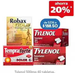 Farmacia San Pablo Tylenol oferta