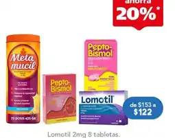 Farmacia San Pablo Meta mucil Pepto-Bismol Pepto-Bismol Lomotil oferta