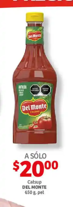 Soriana Híper Catsup DEL MONTE 650g pet oferta