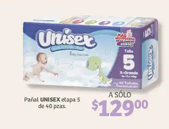 Soriana Híper Pañal UNISEX etapa 5 de 40 pzas oferta