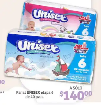 Soriana Híper Pañal UNISEX etapa 6 de 40 pzas oferta