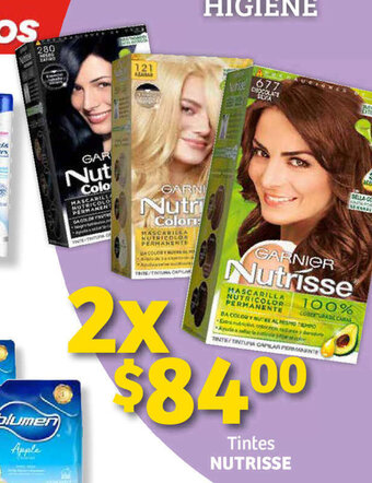 Soriana Híper Tintes NUTRISSE oferta