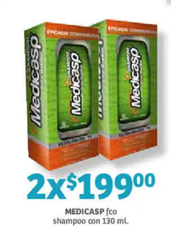 MEDICASP fco shampoo con 130 ml