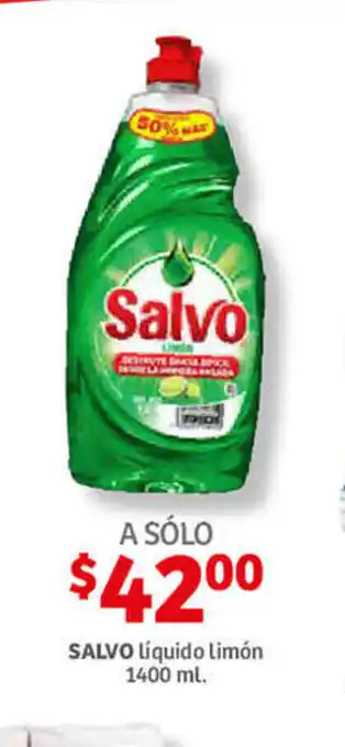 Soriana Híper SALVO liquido limon 1400 ml oferta