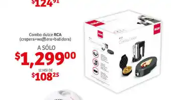 Soriana Híper Comno dulce RCA oferta