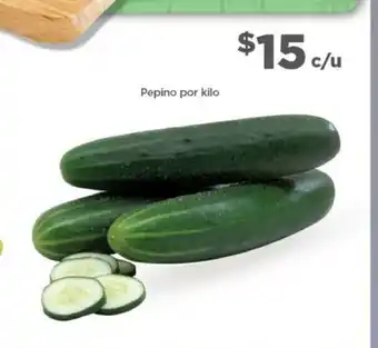 Bodega Aurrerá Pepino por kilo oferta