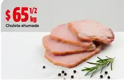 Bodega Aurrerá Chuleta ahumada oferta