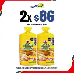 Super Q Charras Tostadas oferta