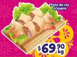 El Florido Pata de res c/cuero oferta