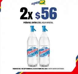 Super Q Peñafiel Sifón Agua Mineral oferta