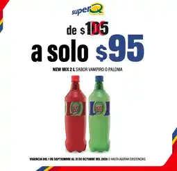 Super Q New Mix Sabor Vampiro O Paloma oferta