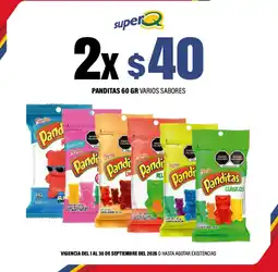 Super Q Panditas varios sabores oferta