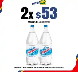 Super Q Penafiel agua mineral oferta