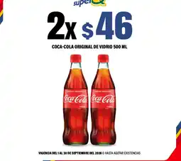 Super Q Coca-cola original de vidrio oferta