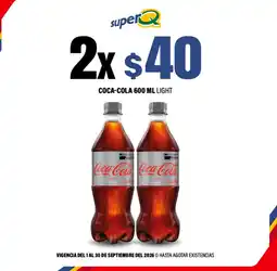 Super Q Coca-Cola Light oferta