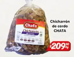 El Florido Chata Chicharrón de cerdo oferta