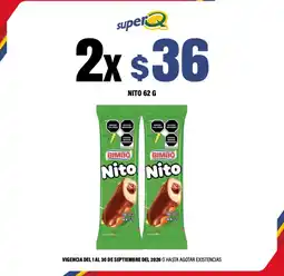 Super Q Bimbo Nito oferta