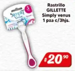 El Florido Gillette Simply venus oferta