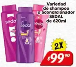El Florido sedal variedad de shampoo o acondicionador oferta