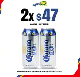 Super Q Corona Light oferta