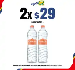 Super Q Bonafont oferta