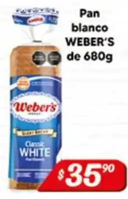 El Florido Weber's Pan blanco oferta