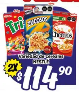 El Florido Nestlé Variedad de cereales oferta