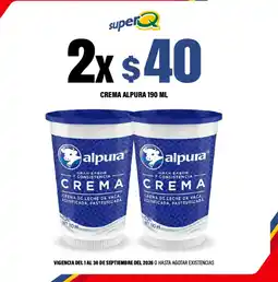 Super Q Alpura crema oferta