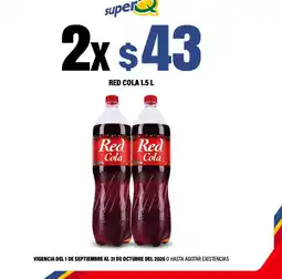 Super Q Red Cola oferta